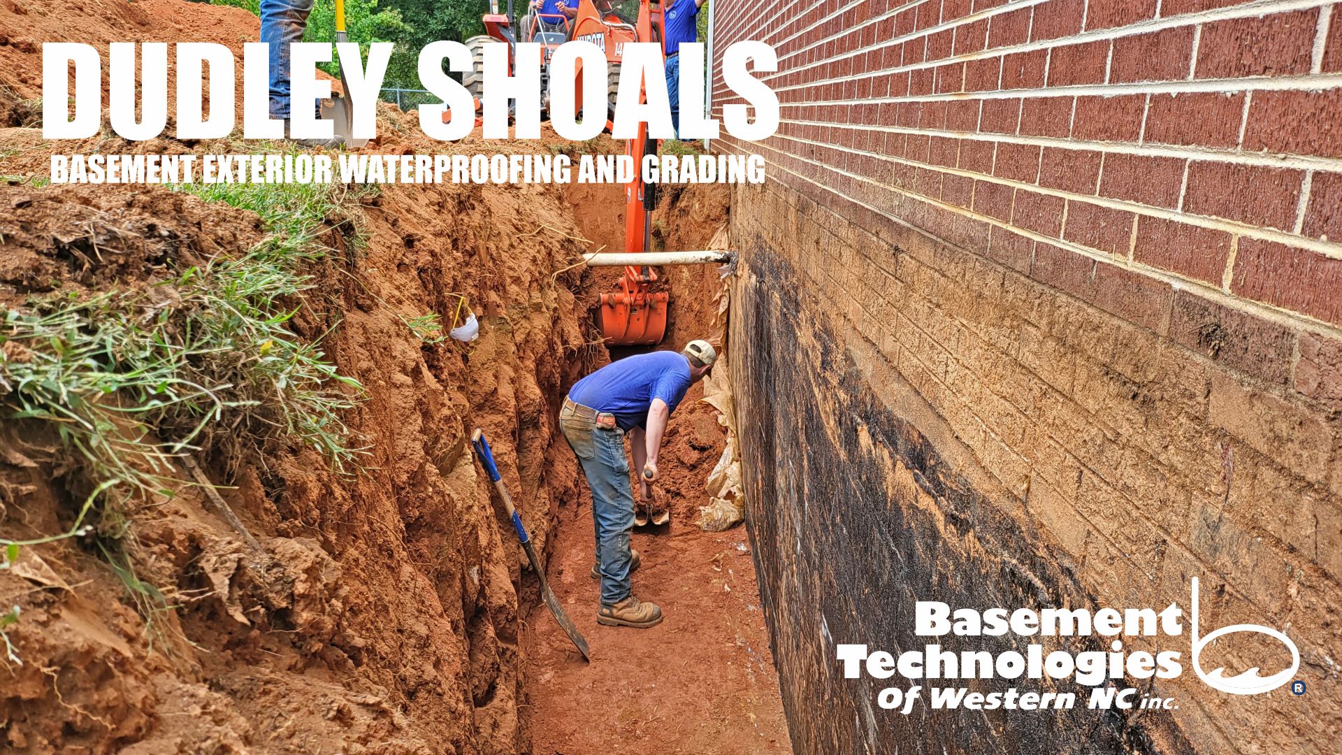 DUDLEY SHOALS BASEMENT WATERPROOFING AND GRADING